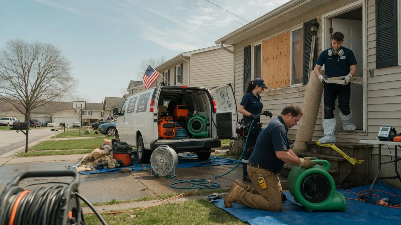 Water Damage Restoration in Hartsburg, MO near me